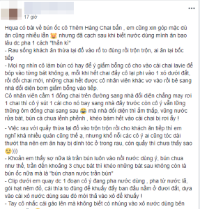 bún ốc cô thêm - Không gian vỉa hè đậm chất phố cổ Hà Nội