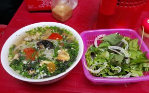 bún ốc đặng dung - Nguyên liệu chuẩn bị cho 4 người ăn