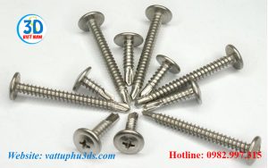 các loại ốc vít - 1. Vít tự khoan đầu dù
