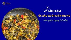 cách làm ốc xao xa ot - Các loại ốc phù hợp để xào sả ớt