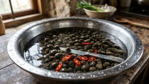 cách làm sạch ốc - Vì sao ốc nhồi lại chứa nhiều bùn đất và chất nhờn?