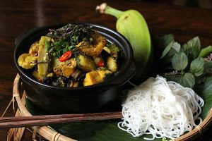 canh ốc chuối đậu - Nguyên liệu cần chuẩn bị