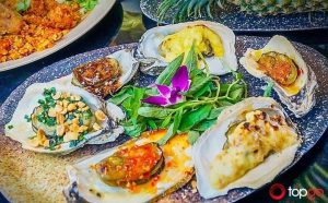 cậu ốc seafood & beer - Ấn tượng đầu tiên khi bước chân vào quán
