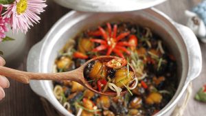 Nguyên liệu làm ốc bươu kho sả ớt