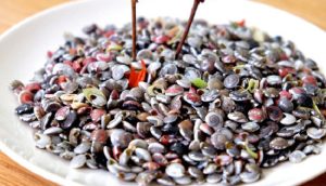 ốc lễ hội an - Nguyên liệu chuẩn bị cho món ăn