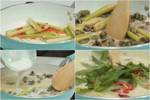 Nguyên liệu làm ốc len xào dừa chuẩn vị