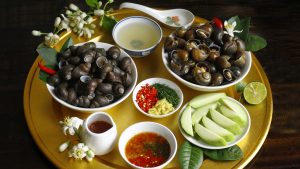ốc luộc hà nội - Nguyên liệu