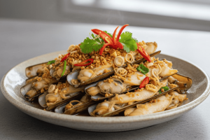 Nguyên liệu làm ốc móng tay cháy tỏi