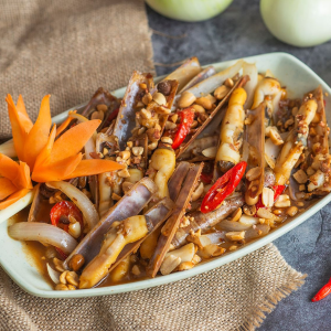 ốc móng tay xào bơ tỏi - Nguyên liệu cần chuẩn bị cho món ăn