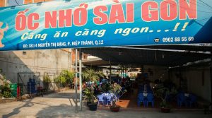 ốc nhớ sài gòn quận 12 - Ấn tượng đầu tiên về không gian và phong cách phục vụ