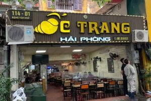 ốc trang hải phòng - Ấn tượng đầu tiên về không gian và phong cách phục vụ