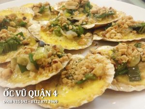 ốc vũ quận 4 - Ấn tượng đầu tiên về thế giới ẩm thực Quận 4
