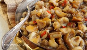 Nguyên liệu làm món ốc xào sả ớt