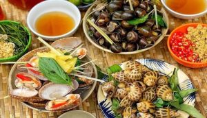 quán ốc trà my - Ấn tượng đầu tiên về không gian và phong cách phục vụ
